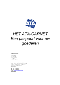 Het ATA Carnet