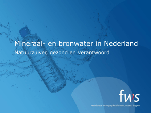 Mineraal- en bronwater in Nederland