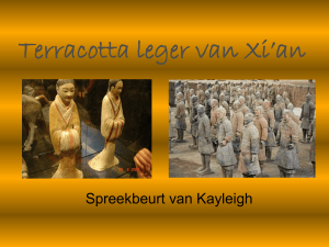 Terracotta leger van Xi`an - Welkom bij De_Rietvink.basisschoolweb