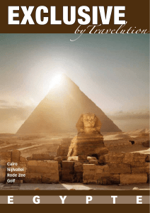 egypte - Travelution