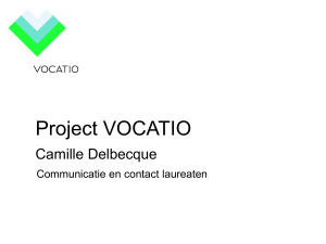 Project VOCATIO - participatiemedia