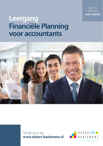 Leergang Financiële Planning voor accountants