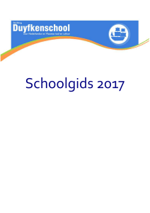 schoolgids duyfkenschool 2017