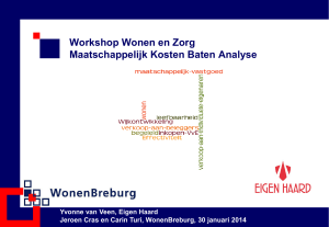 Workshop MKBA10 WonenBreburg * Eigen H
