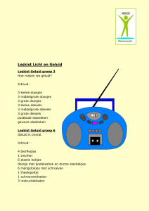 Leskist Licht en Geluid