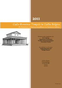 Gallo-Romeinse Tempels in Gallia Belgica