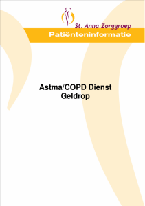 Astma en COPD Dienst - longartsen over longen, apneu, hoesten
