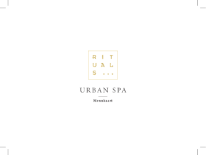 urban spa - Rituals.com