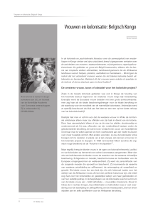 Vrouwen en kolonisatie: Belgisch Kongo - pdf