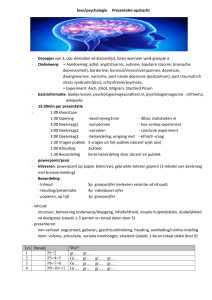 stem: volume, articulatie, variatie toonhoogte, vloeiend (steeds 1