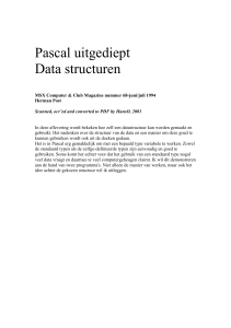Pascal uitgediept: data