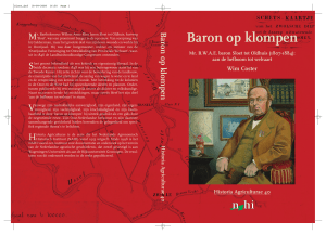 Baron op klompen - Rijksuniversiteit Groningen