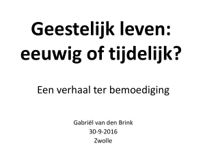 Presentatie Gabriel van den Brink