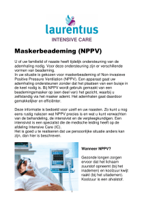 Maskerbeademing (NPPV) - Laurentius Ziekenhuis Roermond