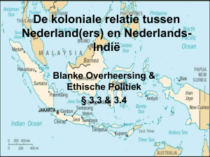 De koloniale relatie tussen Nederland(ers) en Nederlands