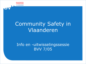 Werking BVV - Brandweer Vlaanderen
