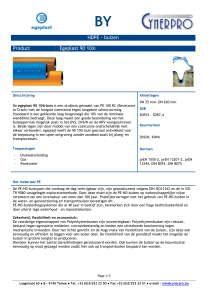 HDPE - buizen Product Egeplast 90 10