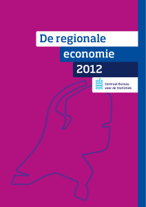 De regionale economie 2012