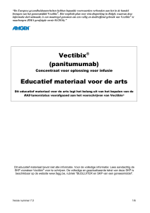 Vectibix® (panitumumab) Educatief materiaal voor de arts
