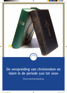 De verspreiding van christendom en islam in de - Downloads