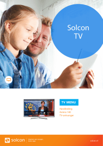 Handleiding Solcon TV