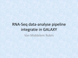 RNA-Seq data-analyse pipeline integratie in GALAXY