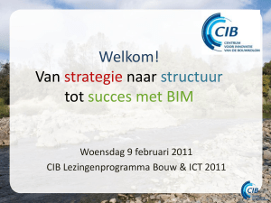 Presentatie CIB: Uw bedrijfsprocessen in kaart