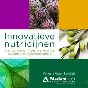 Innovatieve nutricijnen