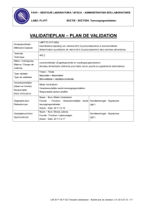 validatieproject kwalitatieve analyse