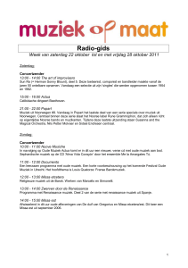 Radio-gids - Docentenpakket