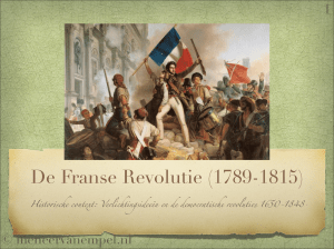 20151117 De franse revolutie (1789-1815)