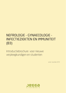 Introductiebrochure B3 Nefrologie gynaecologie