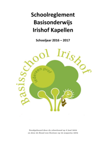 Elegant rapport - Basisschool Irishof