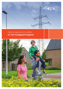 Elektromagnetische velden en het hoogspanningsnet (Brochure Elia)