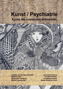Kunst / Psychiatrie - Universiteit Utrecht