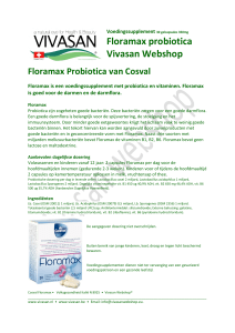 Floramax probiotica Vivasan Webshop