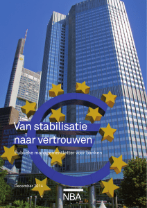 Van stabilisatie naar vertrouwen - Nederlandse Beroepsorganisatie