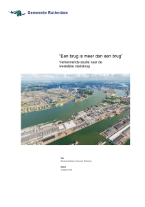 Een brug is meer dan een brug - Persberichten Gemeente Rotterdam