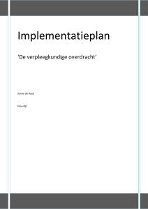 Implementatieplan