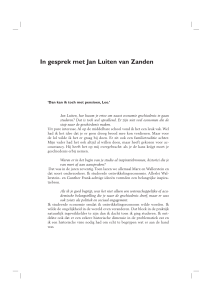 In gesprek met Jan Luiten van Zanden