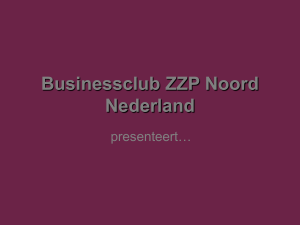 Businessclub ZZP Noord Nederland organiseert hèt event voor zzp