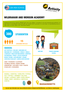 wilbraham and monson academy 15 studenten