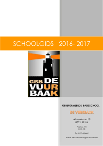 schoolgids 2016- 2017