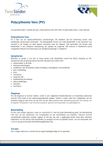 Polycythemia Vera (PV)
