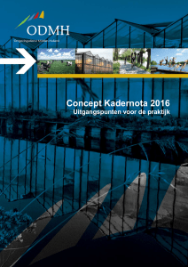 7. Concept Kadernota 2016 - Omgevingsdienst Midden