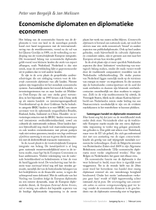 Economische diplomaten en diplomatieke economen Peter van