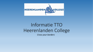 Informatie TTO Heerenlanden College