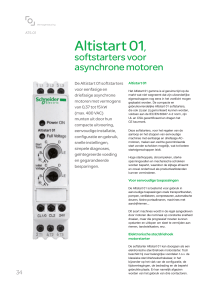 Schneider Magazine 52 - Altistart 01, softstarters