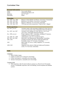 Curriculum Vitae