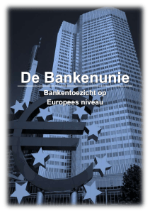 De Bankenunie - University of Tilburg
